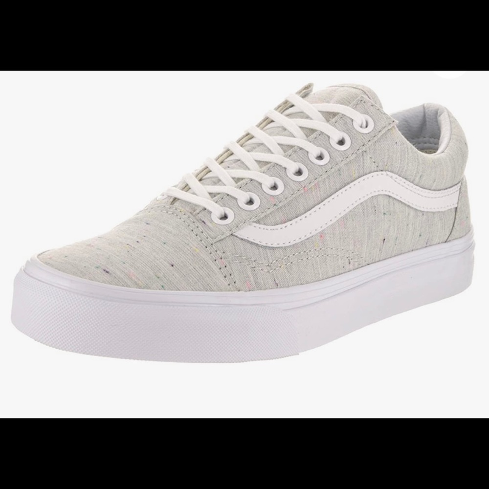 Gray Speckled Vans!